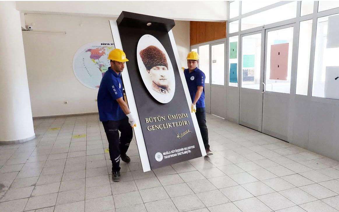 14 Okulda Yeni Dönem Mesaisi: Büyükşehir’den Eğitim Seferberliği 2